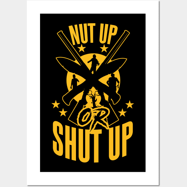 Tallahassee Nut up or Shut Up Wall Art by Meta Cortex